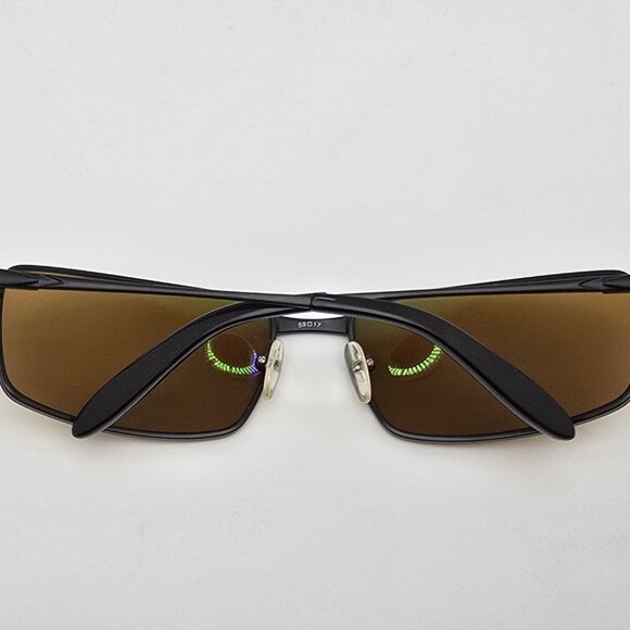 Aztec Wraps Collection AW0011 Black Eyeglasses Frame w/ Flexhinge 59-17-125 - Picture 11 of 14